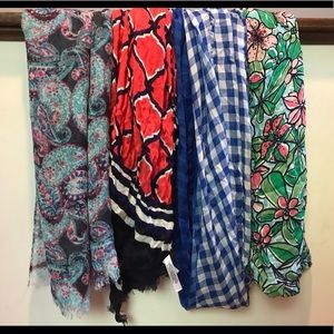 4/$20 Talbots Light Scarves